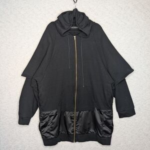 Vinti Andrews Archive Reconstructed Hybrid Jacket Hoodie - 6 Pockets Sz L